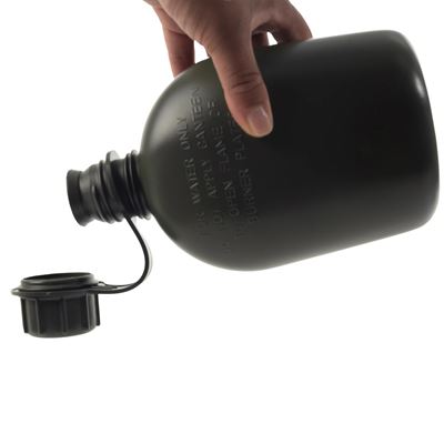Fľaša poľná originál US 1Qt. plast. OLIV Armáda U.S. 605 3