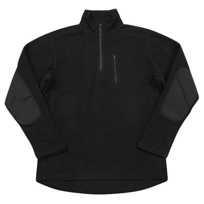 Mikina CONDOR 1/4 ZIP FLEECE ČIERNA