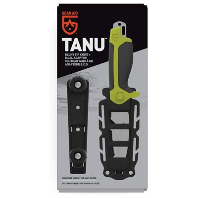 Nôž TANU™ s adaptérom B.C.D. ZELENÝ GEAR AID® 62075 6