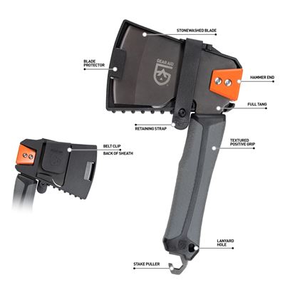 Viacúčelová sekerka Camp BALTA™ GEAR AID® 63040 10
