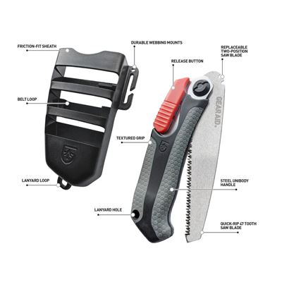 Skladací pilka Camp SKARA™ GEAR AID® 63050 2