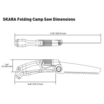 Skladací pilka Camp SKARA™ GEAR AID® 63050 10