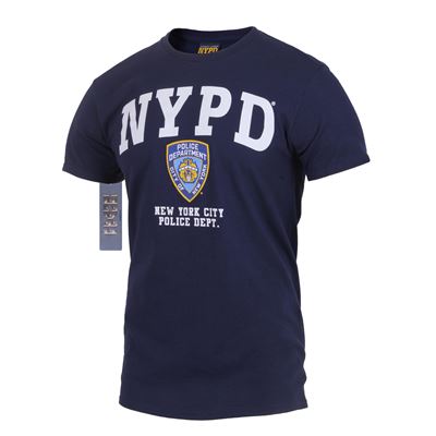 Tričko NYPD polícia MODRÉ