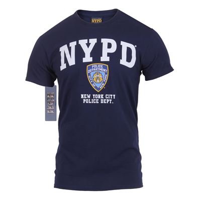 Tričko NYPD polícia MODRÉ