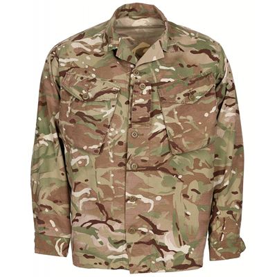 Košeľa britská COMBAT TROPICAL MTP CAMO