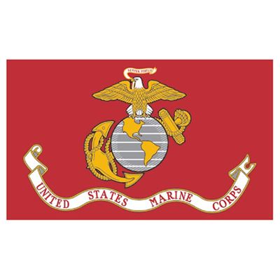 Zástava U.S. Marine Corps ČERVENÁ