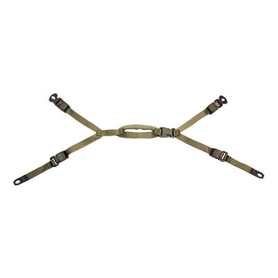Podbradník k prilbe M96 KHAKI