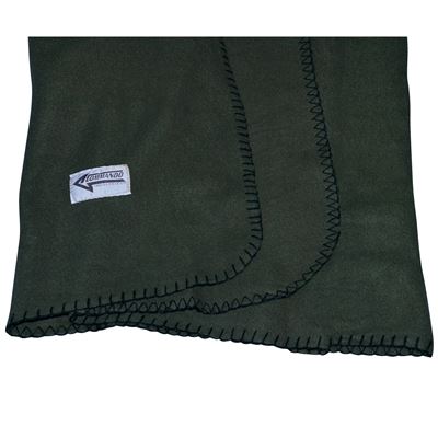 Deka FLEECE armystyl 190x140cm ZELENÁ Commando 75166-Z 2