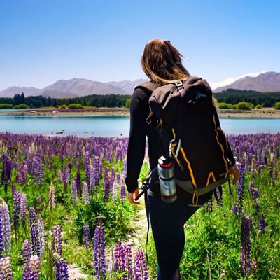Filtračná fľaša ECO ACTIVE 75cl ČERVENÁ