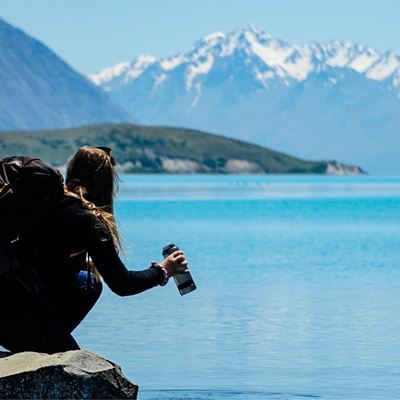 Filtračná fľaša ECO ACTIVE 75cl ČERVENÁ