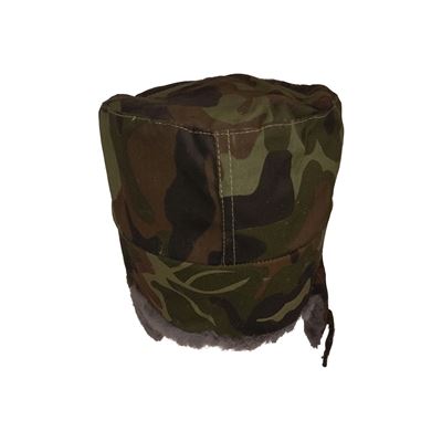 Rumunská maskovaná čiapka s ušnicami M90 MOZAIC LEAF