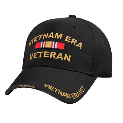 Čiapka VIETNAM VETERAN ČIERNA