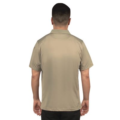 Polokošeľa TACTICAL PERFORMANCE s krátkym rukávom SILVER TAN ROTHCO 77320 6