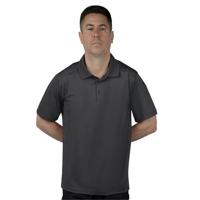 Polokošeľa TACTICAL PERFORMANCE s krátkym rukávom CHARCOAL SIVÁ