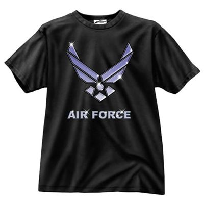 Tričko AIR FORCE ČIERNE