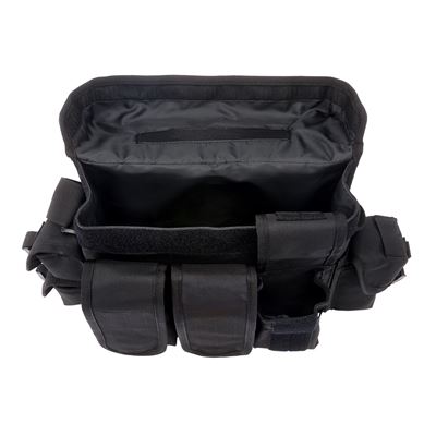 Taška GRAB BAG cez rameno ČIERNA