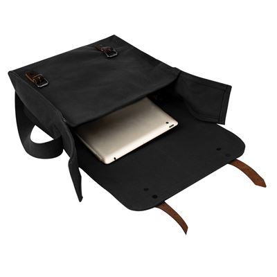 Taška cez rameno bavlnená ČIERNA ROTHCO 8138 4