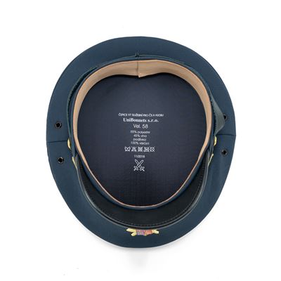 Čiapka / Brigádnická čiapka ČS so zlatým odznakom MODRÁ Armáda ČR 816019-M 1