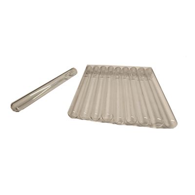 Skúmavky sklenené s guľatým dnom 9cm/10mm set 10 ks