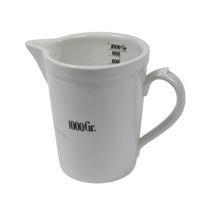 Odmerka porcelánová lekárenská 1000 ml