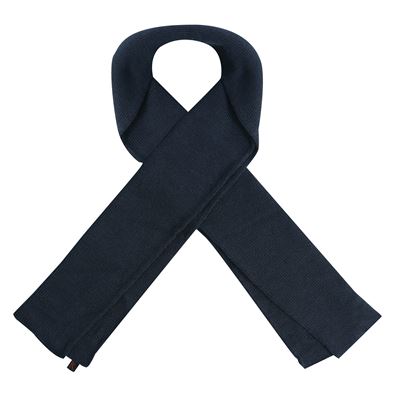 Šál vlnený dvojvrstvový NAVY BLUE