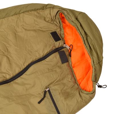 Spací vak AČR vz.2000 PZ zimný ZELENO-ORANŽOVÝ použitý Armáda ČR 860450501 5