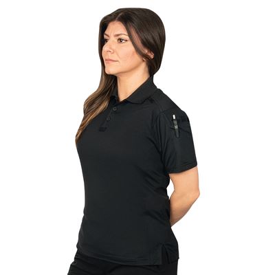 Polokošeľa dámska TACTICAL PERFORMANCE s krátkym rukávom ČIERNA ROTHCO 88310 2