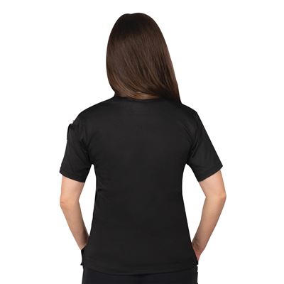 Polokošeľa dámska TACTICAL PERFORMANCE s krátkym rukávom ČIERNA ROTHCO 88310 5