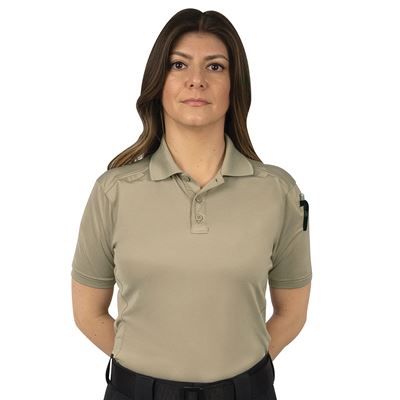 Polokošeľa dámska TACTICAL PERFORMANCE s krátkym rukávom SILVER TAN