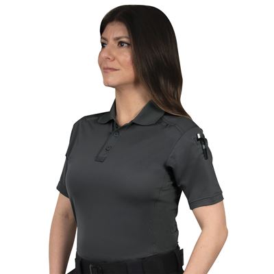 Polokošeľa dámska TACTICAL PERFORMANCE s krátkym rukávom CHARCOAL SIVÁ ROTHCO 88340 4