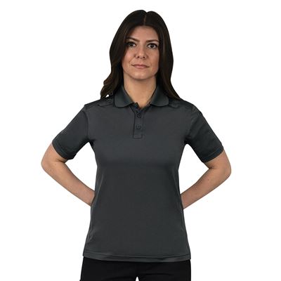 Polokošeľa dámska TACTICAL PERFORMANCE s krátkym rukávom CHARCOAL SIVÁ
