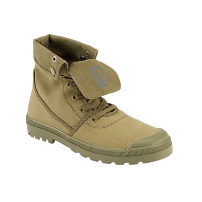Topánky MILITARY SNEAKER plátené ZELENÉ BRANDIT 9054-15001 3