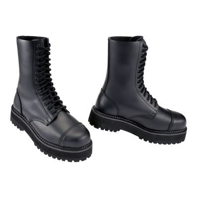 PHANTOM 14-dierové ČIERNE topánky s vyvýšenou platformou