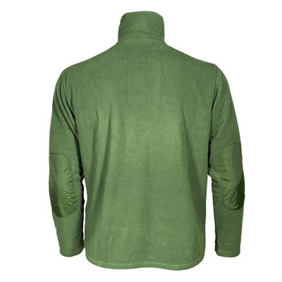 Mikina FLEECE Greek 3/4 zip GREEN použitá