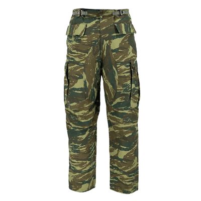 Nohavice BDU GRÉCKE keper LIZARD CAMO použité Armáda Grécka 91158510 2