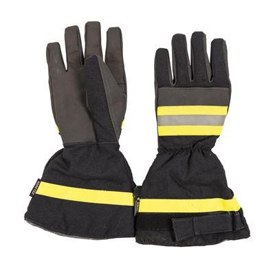 BW Feuerwehr GORETEX hasičské rukavice, použité