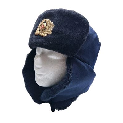 Dôstojnícka čiapka NVA MARINE so zlatým odznakom MODRÁ Armáda NVA/DDR 91211137 2