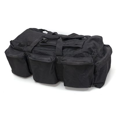Taška/batoh transportná veľká 3 bočné vrecká ČIERNA použitá