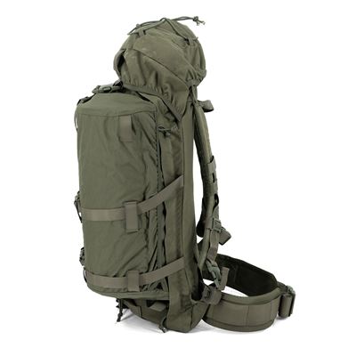 BW SNIGEL DAYPACK EINSATZSYSTEM batoh vrátane bočných vreciek ZELENÝ použitý Bundeswehr 91404325 2