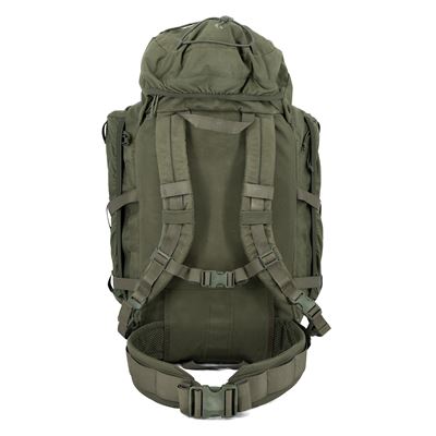 BW SNIGEL DAYPACK EINSATZSYSTEM batoh vrátane bočných vreciek ZELENÝ použitý Bundeswehr 91404325 3