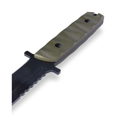 Nôž s pevnou čepeľou CNC s puzdrom vz.95