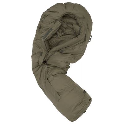 Spací vak Extreme s rukávmi Survival ONE OLIV – ZELENÝ CARINTHIA 92070 23