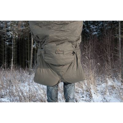 Spací vak Extreme s rukávmi Survival ONE OLIV – ZELENÝ CARINTHIA 92070 5