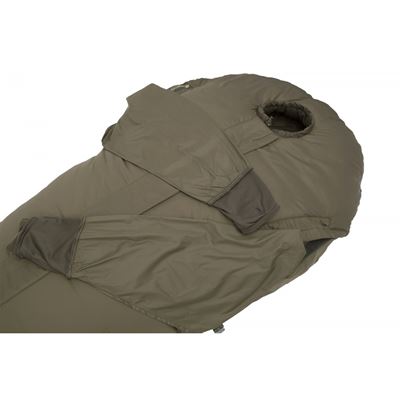 Spací vak Extreme s rukávmi Survival ONE OLIV – ZELENÝ CARINTHIA 92070 22
