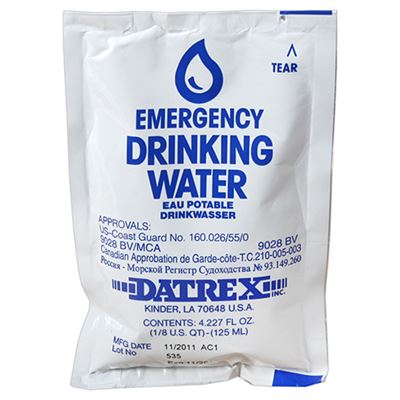 Voda US originál DATREX núdzová 125 ml