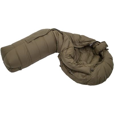 Perový spací vak Survival Down 1000 OLIVOVOZELENÝ CARINTHIA 93590 2