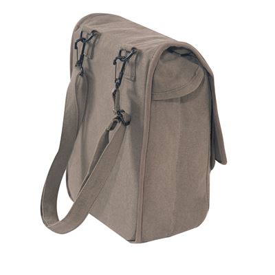 Taška cez rameno Vintage MAP CASE SAGE