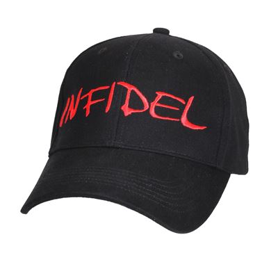 Čiapka DELUXE INFIDEL BASEBALL ČIERNA