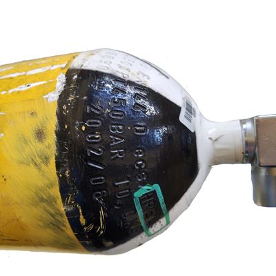 Tlaková oceľová fľaša 6 l/300 bar s modrým kohútikom, použitá ostatní AR-6300-G 5