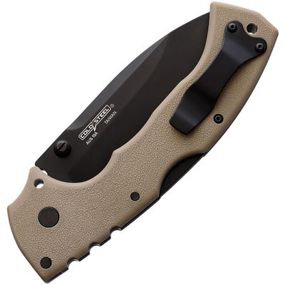 Zatvárací nôž 4-MAX SCOUT s hladkou čepeľou ČIERNY Cold Steel CS-62RQDT 2